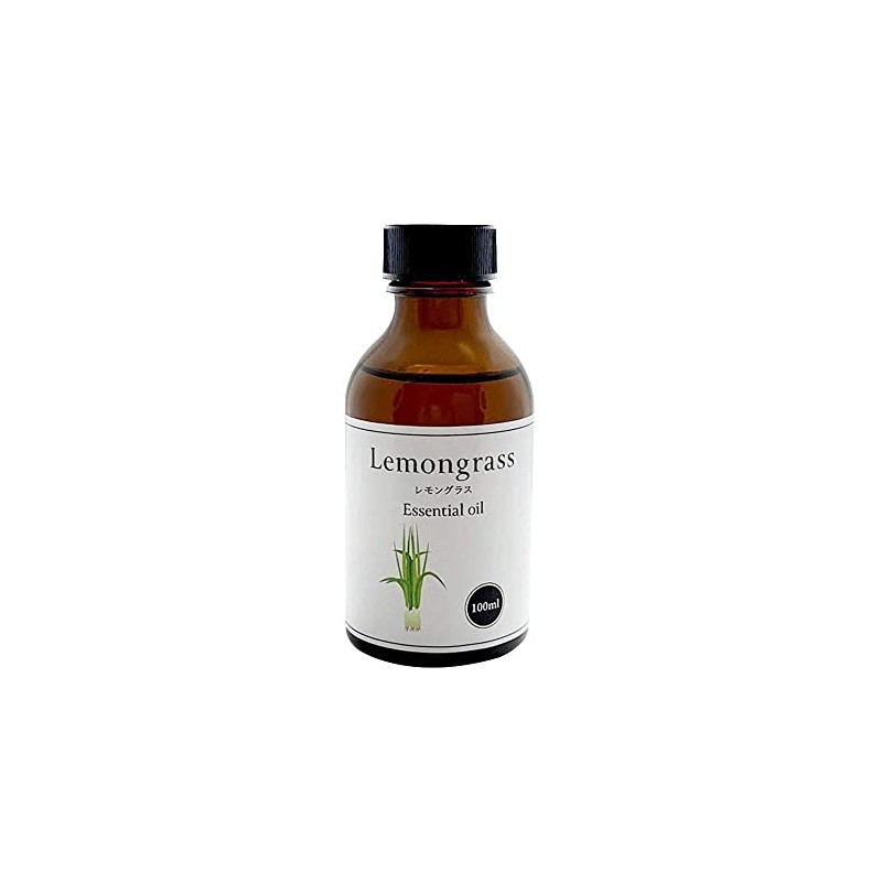 Lemongrass Oil 3.4 fl oz (100 ml) Natural 100% Aroma