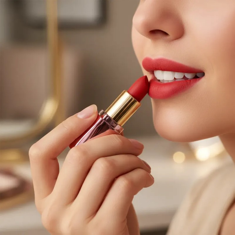6pzs Labial En Barra Matte Varios Tonos Lip Stick