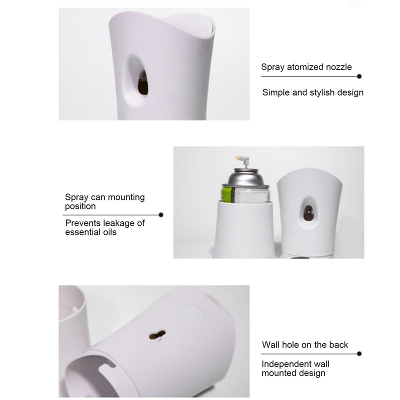 Automatic Fragrance Sprayer with Timer 320ml Desktop Wall Mounted Auto
