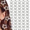 50 Pinzas Pasadores para El Pelo de Metal Con Forma