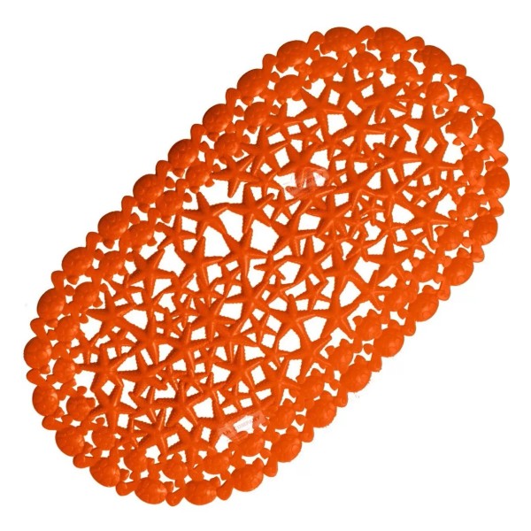J.H. Company Tapete De Baño Antiderrapante Regadera Forma Estrellas M-39