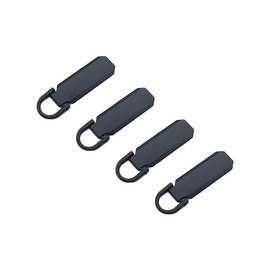 Mikankawa Zipper Pulls Zipper Handles Zipper Handles Replacement Parts 4-Piece Set Clothing Accessories Zinc Alloy Easy On/Off Suitcase/Clothing/Bag/Bag