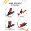 Strapinno Retractable Ratchet Straps - 1 in x 2.5 ft