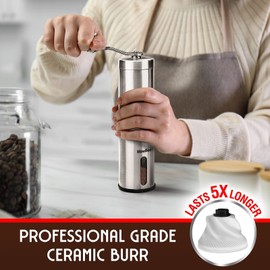 MUELLER HOME Coffee Grinder for French Press/Turkish - Strongest and Heavie...