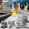 LEOSASA No-Tangle 3-Dog Leash - Main Lead Rope with Heavy-Duty