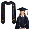 Haakong Kindergarten Graduation Sash Unisex Kindergarten Preschool Graduation Stole Printed