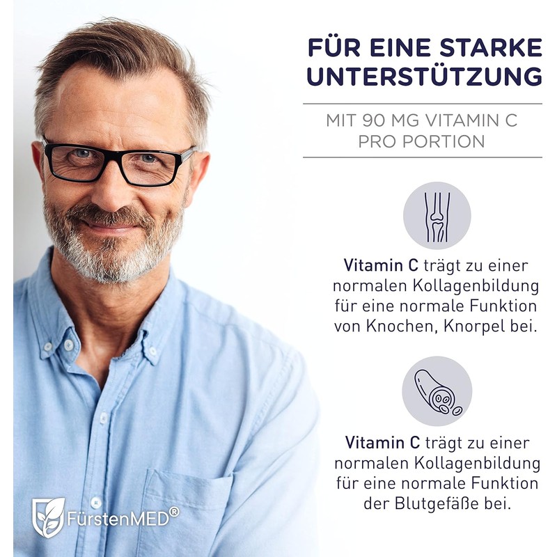 FürstenMED® Glucosamine + Chondroitin + MSM Capsules – High Dose