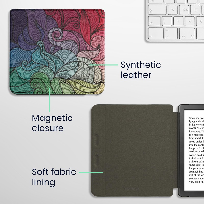 kwmobile Case Compatible with Kobo Libra Colour Case - eReader