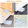 Audiofan Door Stopper Rubber Transparent Flexible Sliding Door Swing Wedge