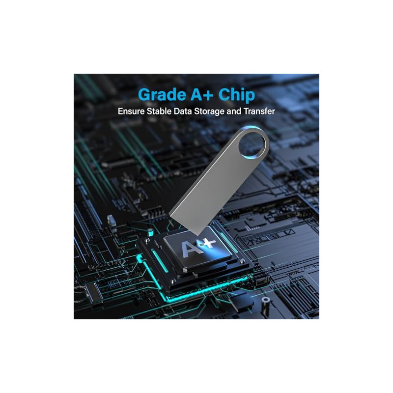 ABLAZE Memoria USB de 16 GB, USB Paquete de 5