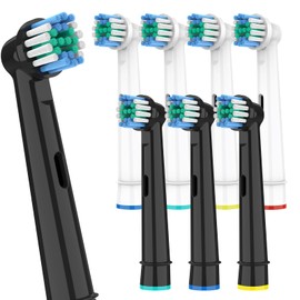 Aufsteckbürste, kompatibel mit Braun - Ersatzköpfe für elektrische Zahnbürste, inklusive Precision, Floss, Cross, Sensitive