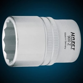 HAZET 900Z-26 Dual Face Width: 1.0 x Drive Angle: 0.5 x Total Length: 1.7 inches (44 mm), 1 piece