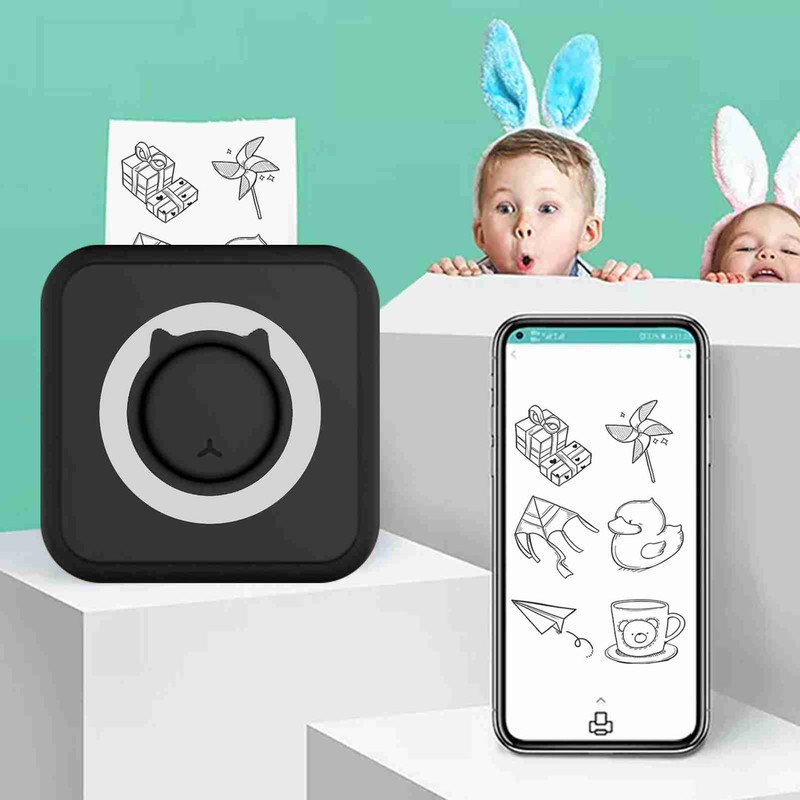 All-in-one Photo Printer Multifunction Portable Printer Wireless Instant Mini Printer