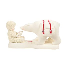 Department 56 Snowbabies Christmas Memories Classics Sorting Santa's Mail Figurine, 3.54 Inch, Multicolor