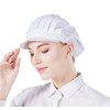 Nanxson Unisex 3PCS Elastic Chef Hat Catering Hats with Brim