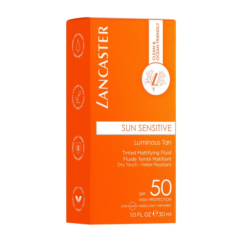 Lancaster Sun Sensitive Tinted Mattifying Fluid SPF 50, 30 ml