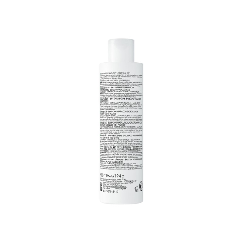 Dercos Anti-Dandruff Dermatological Conditioning Shampoo 2in1 200mL
