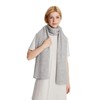 Seasons Comfort 100% Cashmere Knitted Wrap, Oversized Shawl, Scarf, Stole