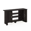 Furinno Econ TV Stand Entertainment Center, Espresso