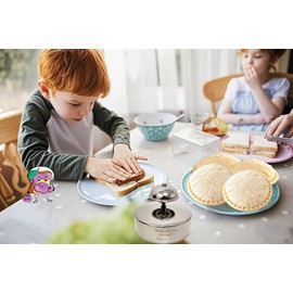 Sandwich Cutters and Sealer for Kids - Crustless Sandwich Maker - Great for Lunchbox and Bento Box for Boys and Girls Kids Lunch