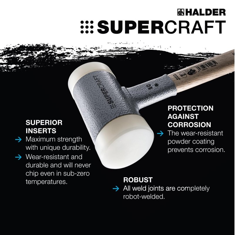 Halder to (HALDER) Shock Sleevless No Recoil Super Craft Hammer