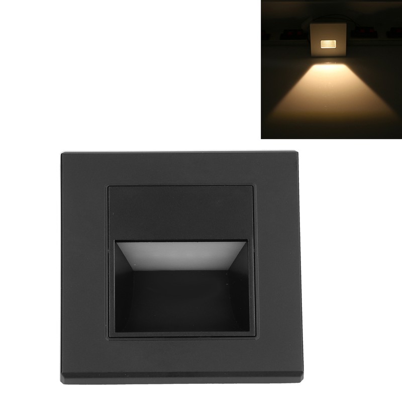 LED Step Lamp Recessed Stair Light for Stairway Corridor Lighting