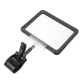 EXCEART Adjustable Plastic Sign Holder for Price Tags Merchandise Display for Supermarkets Shops and Offices