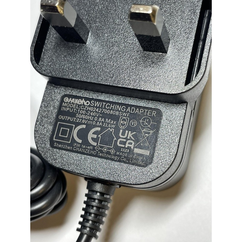 DIXIETREE Replacement 27V Adaptor Charger for Polti Forzaspira Slim SR100