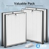 4 Packs Upgraded APH4000 Replacement Filter Compatible with KNKA APH4000