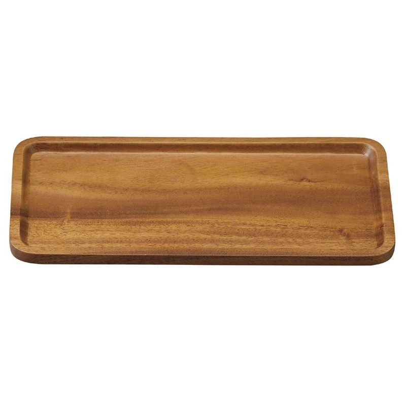 Alphax 908272 Tray, Wood Grain 8.3 x 3.9 x 0.4