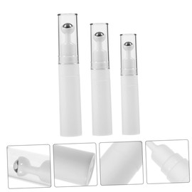 NOLITOY 15pcs Essential Oil Roller Bottles Refillable Travel Containers for Eye Cream Serum and Lotion Lightweight Portable for