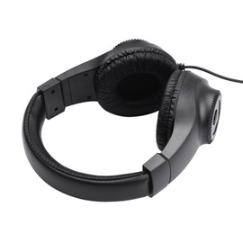 Wired Headset Self Adjusting Headband 6.5mm Single Jack Stereo Monitor Headphone for Electronic Musical Instruments Electric Piano Electric Guitar