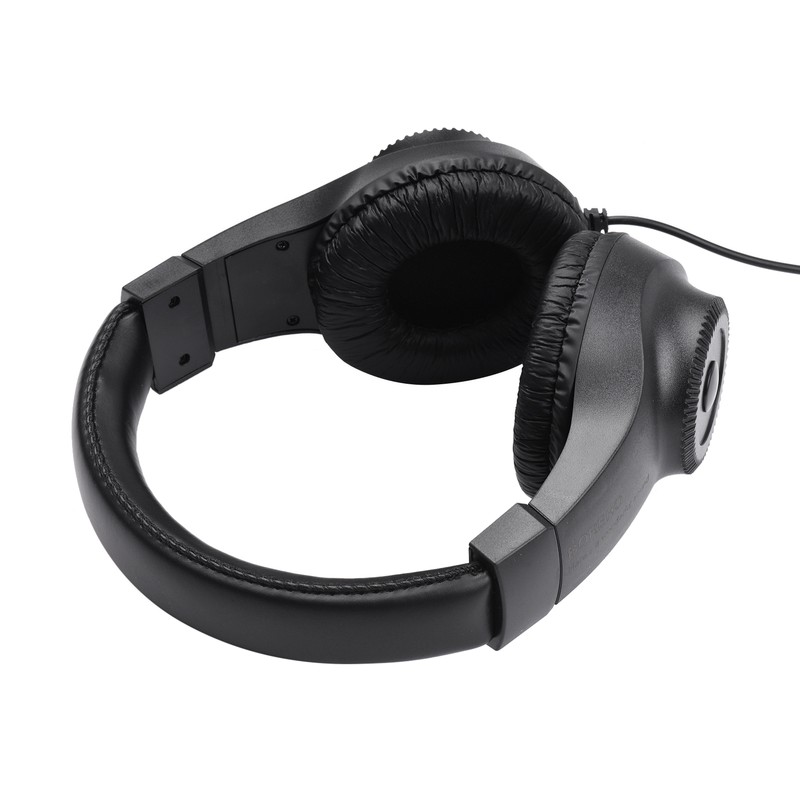 Wired Headset Self Adjusting Headband 6.5mm Single Jack Stereo Monitor
