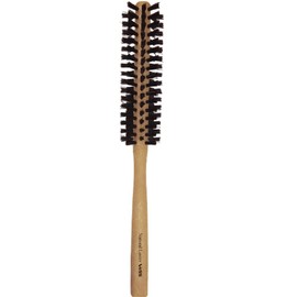 Bess Natural Luster NL-1000 Hair Brush, 100% Natural Pig Hair, Roll Brush, Brown, 1 Piece (x 1)