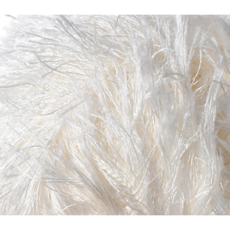 Lukche Eyelash Fun Fur Yarn Premium 100% Polyester 164 Yds