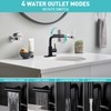 Bietor Bathroom Sink Faucet with 4 Mode Pull Down Sprayer,