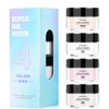 WMHSO Professional Acrylic Nail Powder System, 4 Colours Set, 14g