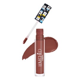 LoveChild Masaba Game On! - No Rules - Smudge Proof Matte Liquid Lipstick, Choco-Plum Velvet Smooth, Hydrating & Moisturising, Lasts Up to 12 hours, 5Ml