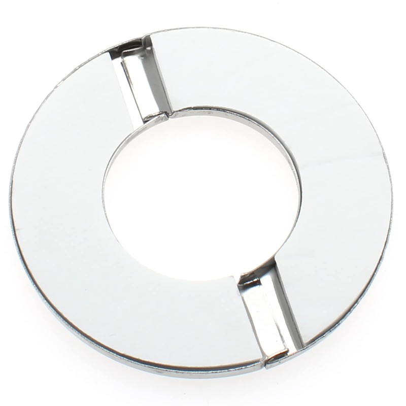 OZXNO 0.94" Stainless Steel Wall Split Flange 2pcs Split Decorative