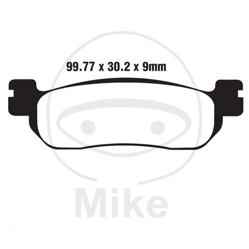 EBC MX Enduro Carbon Brake Pads FA275TT