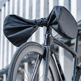 NUOYAQI Bike Handlebars Cover Waterproofs Handlebars Rain Cover Mountain Bikes Handlebars Protective Cover Cycling Accessory, 64*32cm, As The Picture Shows