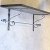 MASOUDI TRADING Shelf Bracket, 7.1 inches (18 cm), Set of