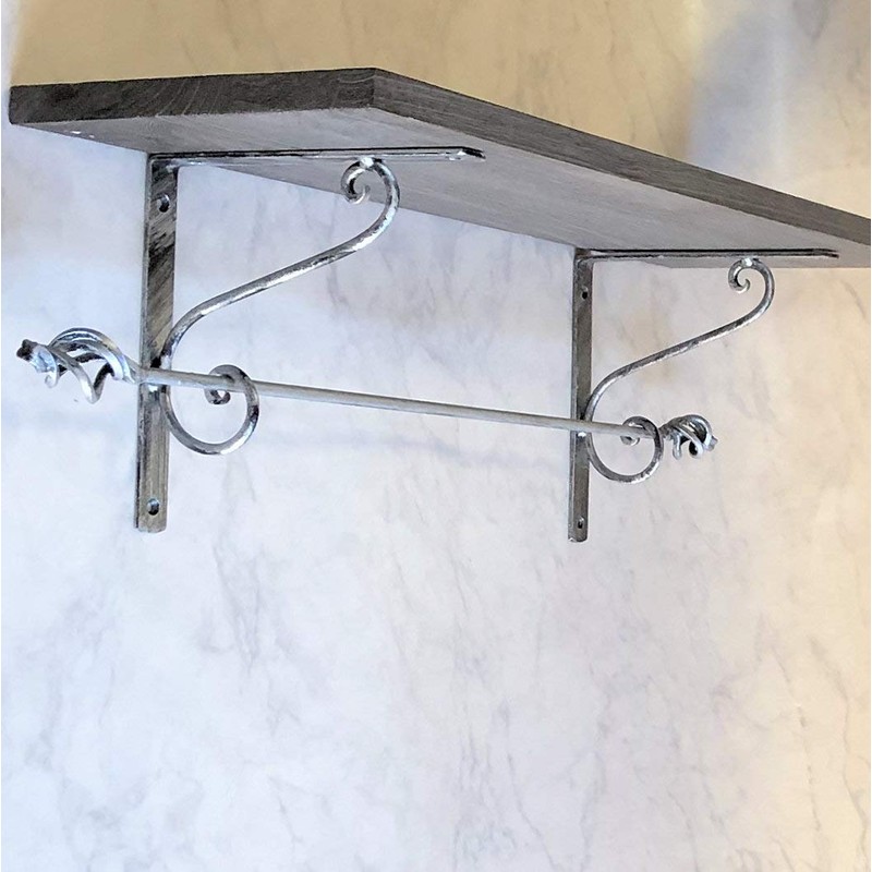 MASOUDI TRADING Shelf Bracket, 7.1 inches (18 cm), Set of