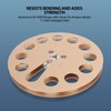 1/4 7 Inch Empty Tape Reel 11 Holes Universal Aluminum