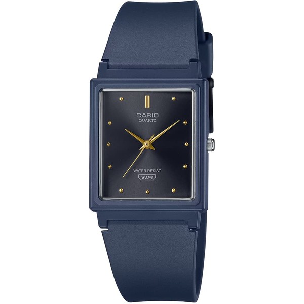 Casio Analog Wristwatch, Urethane Strap, Rectangular Face, Men's Overseas Model,