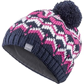 HEAD SKI Beanie Women - Dark Blue and Pink