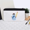 Azeeda 'Mr Snowman Playing Cricket' Pencil Case (PC00054537)
