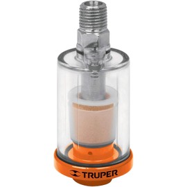 Truper FISE, Filtro separador para aire, cuerpo aluminio-policarbonato