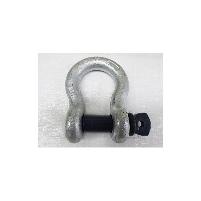 Bow Shackle with Screw Pin 3.25 Ton (Lifting Towing Galvanised