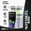 Aminoácidos Bcaas + Glutamina Green 500g 50 Servicios Sabor